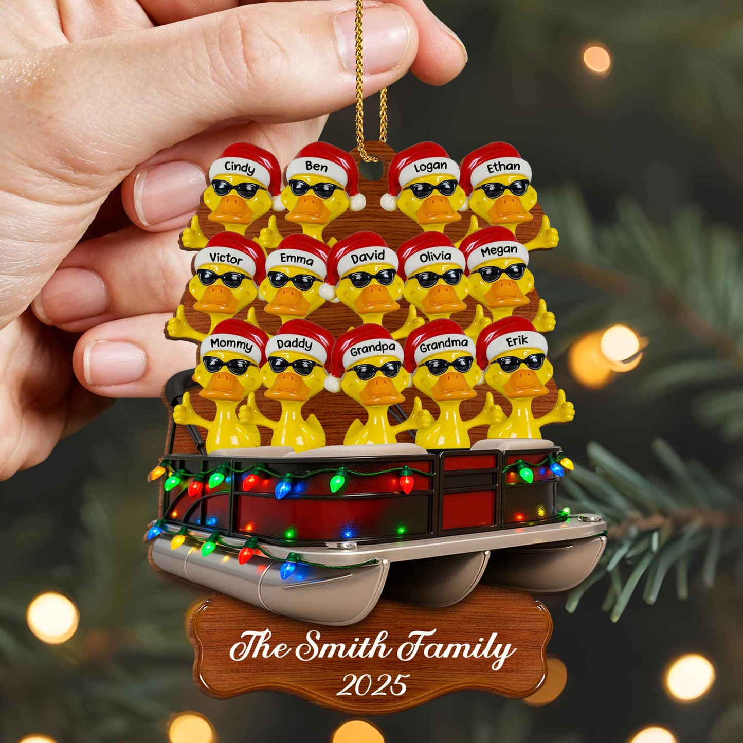 The Family Pickup Truck Christmas Celebration