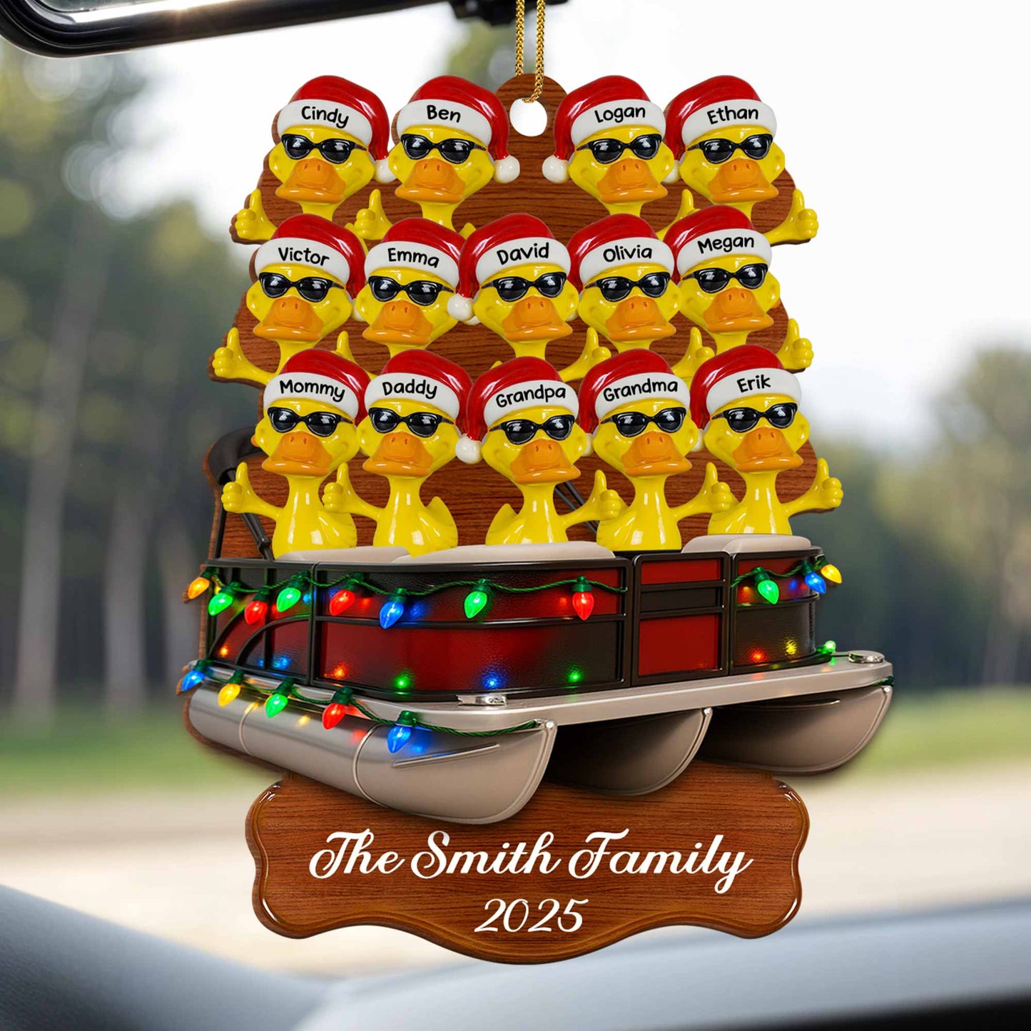 The Family Pickup Truck Christmas Celebration