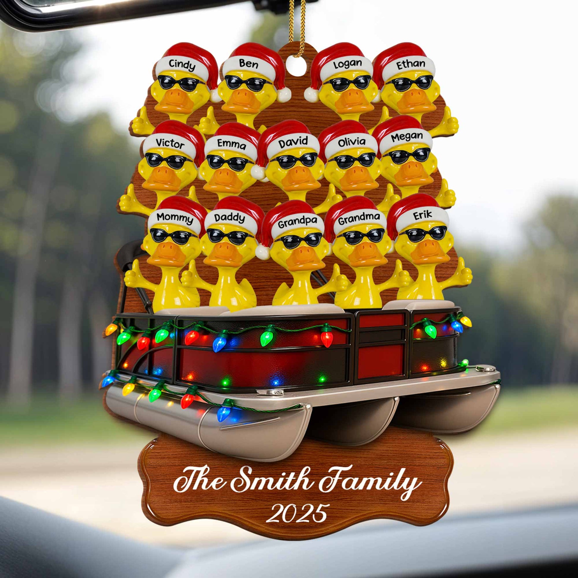 The Family Pickup Truck Christmas Celebration