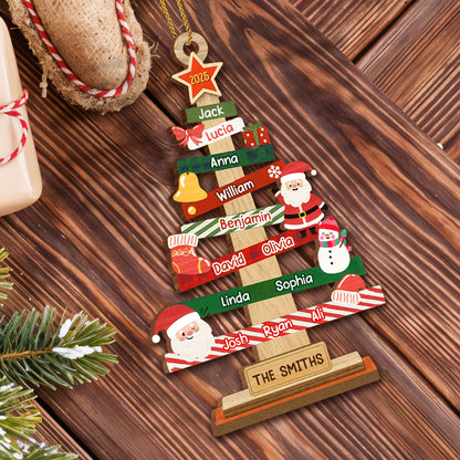 Celebrate Your Family With A Personalized Festive Christmas Tree