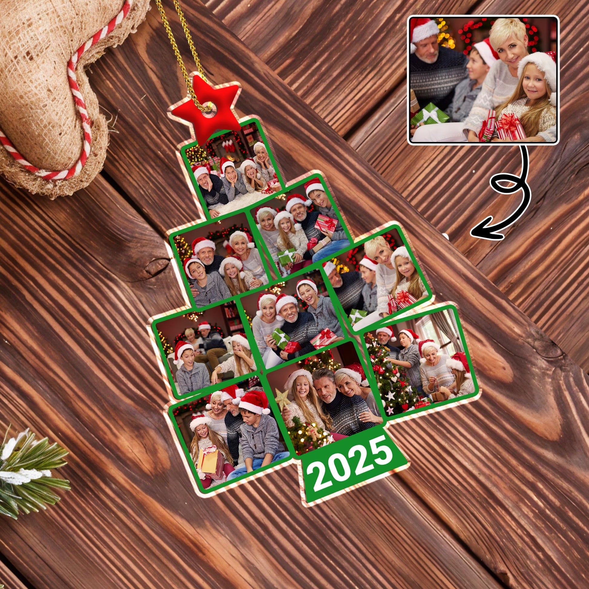 Capture Precious Holiday Moments With Custom Photos Christmas Tree