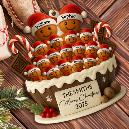 Merry Christmas Gingerbread Cookies Decoration