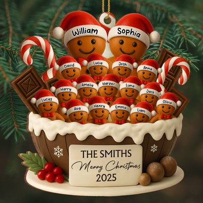 Merry Christmas Gingerbread Cookies Decoration