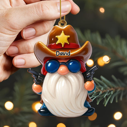 Celebrate A Fun-Filled Christmas With Cowboy Santa Ornaments
