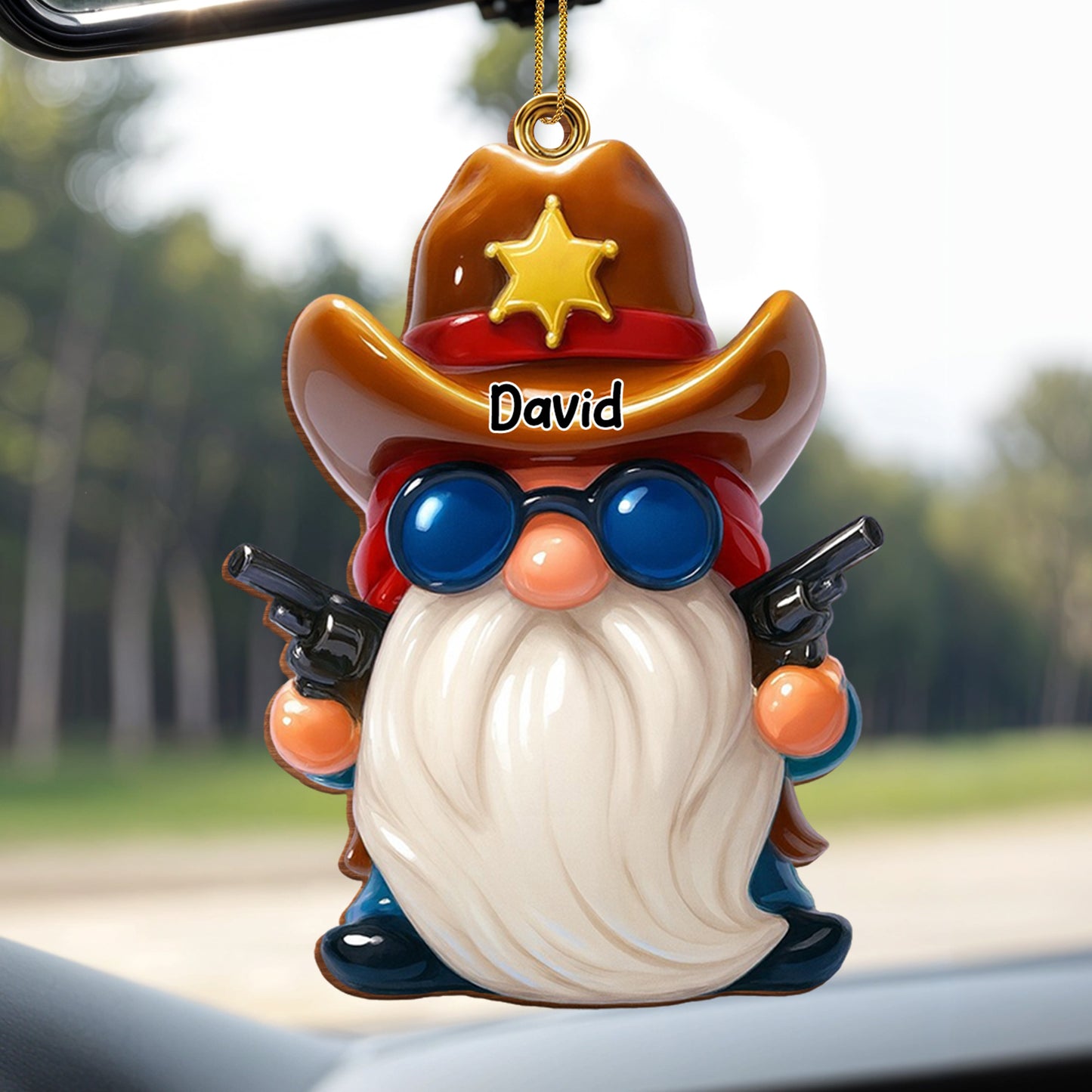 Celebrate A Fun-Filled Christmas With Cowboy Santa Ornaments