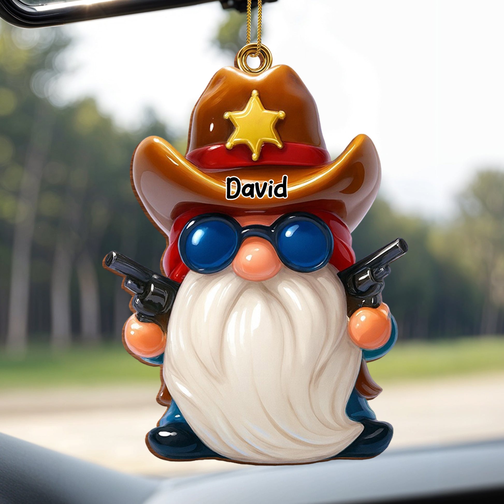 Celebrate A Fun-Filled Christmas With Cowboy Santa Ornaments