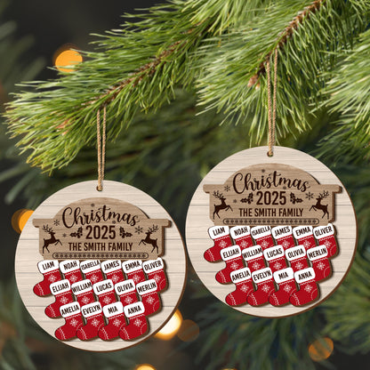 Celebrate Christmas With A Personalized Family Ornament