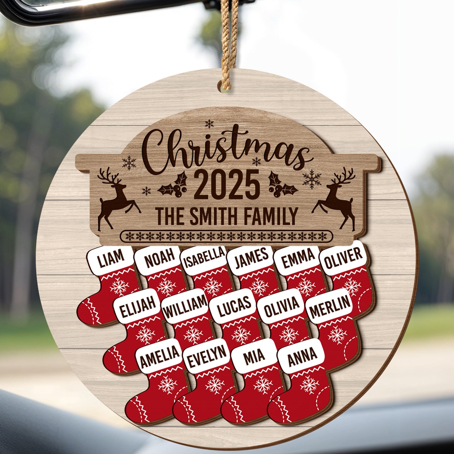 Celebrate Christmas With A Personalized Family Ornament