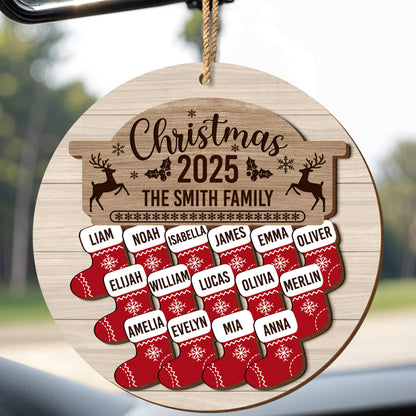 Celebrate Christmas With A Personalized Family Ornament