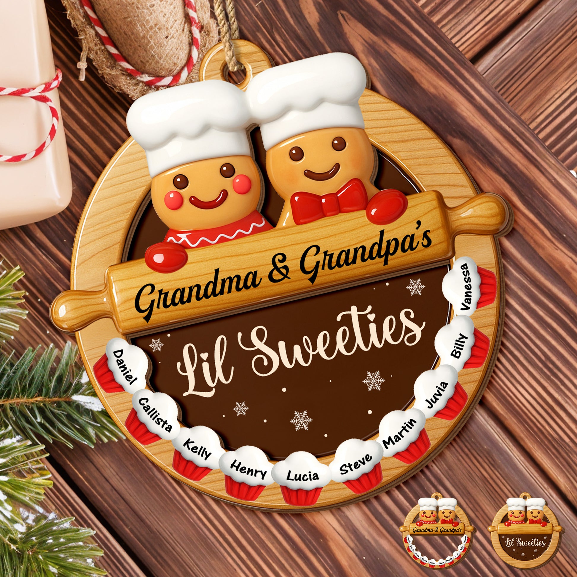 Grandma And Grandpa's Lil Sweeties Gingerbread Cookies