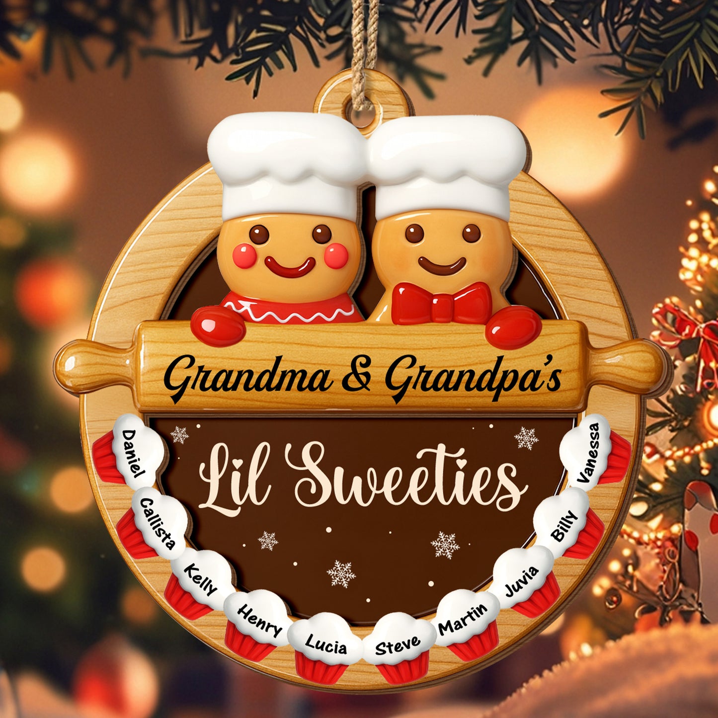 Grandma And Grandpa's Lil Sweeties Gingerbread Cookies