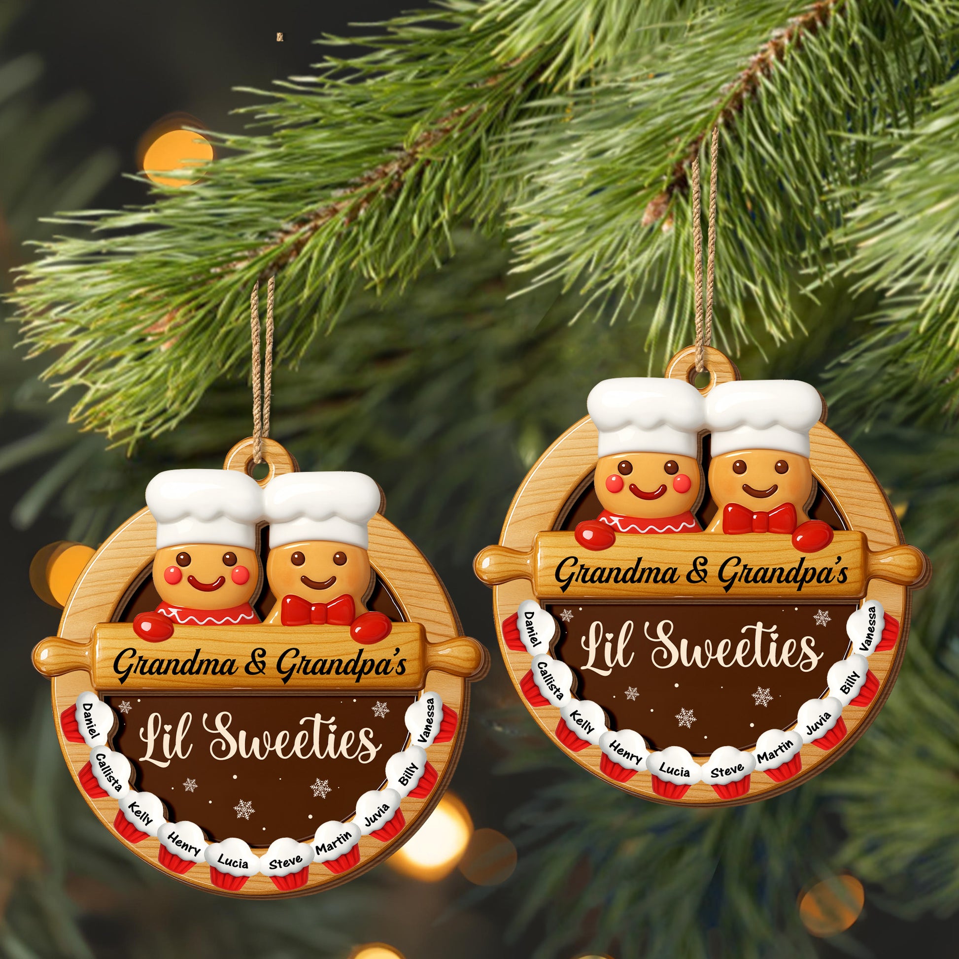 Grandma And Grandpa's Lil Sweeties Gingerbread Cookies