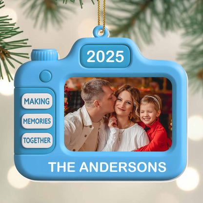 Making Memories Together Camera Ornament
