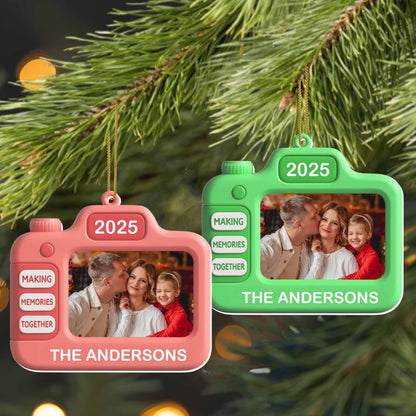 Making Memories Together Camera Ornament