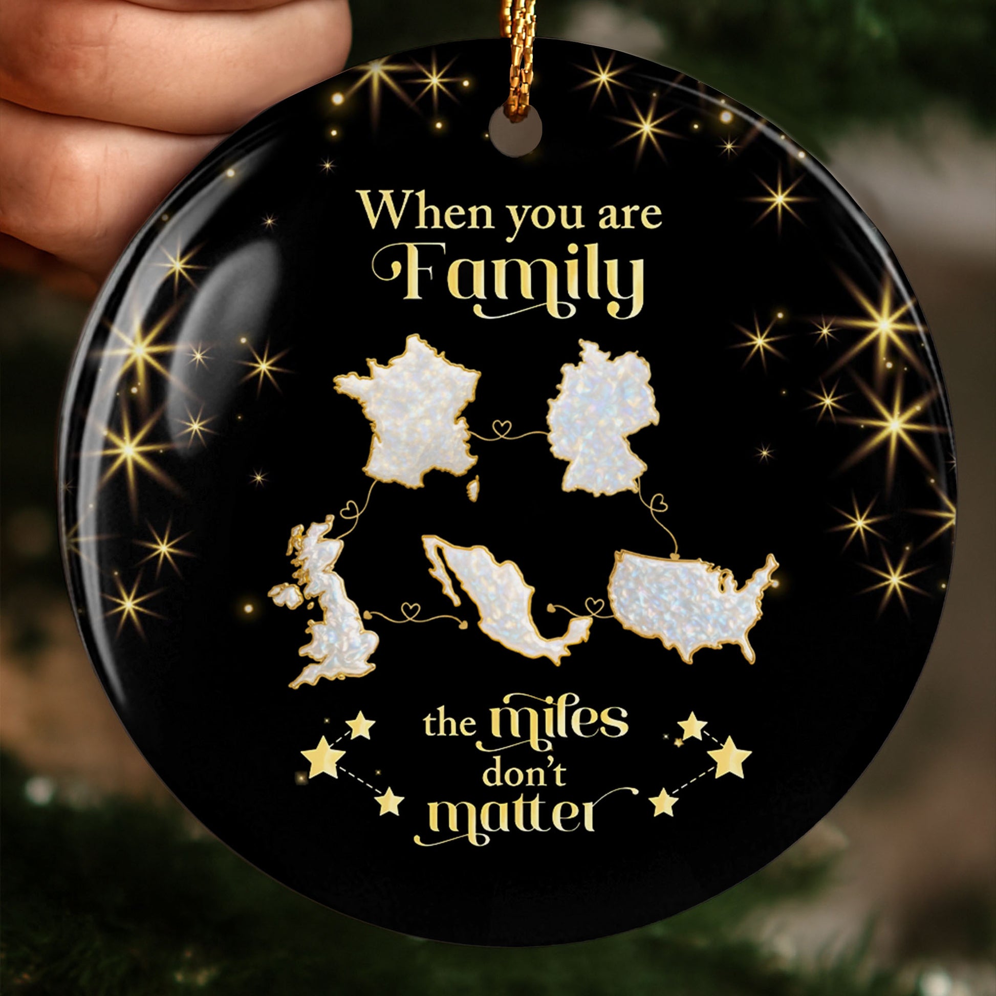 When You Are Family, The Miles Don't Matter, Maps And Stars