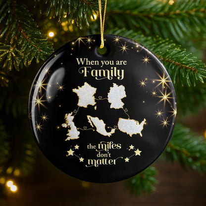 When You Are Family, The Miles Don't Matter, Maps And Stars