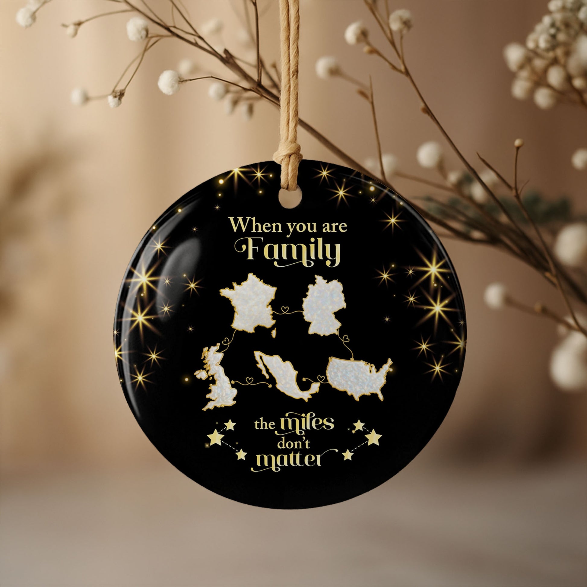 When You Are Family, The Miles Don't Matter, Maps And Stars