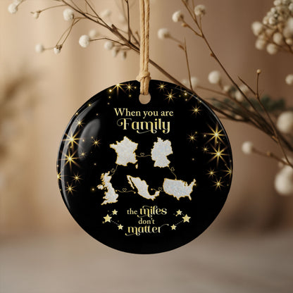 When You Are Family, The Miles Don't Matter, Maps And Stars