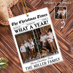 What A Year Merry Christmas From The Miller Family