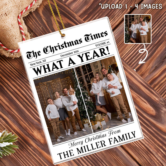 What A Year Merry Christmas From The Miller Family