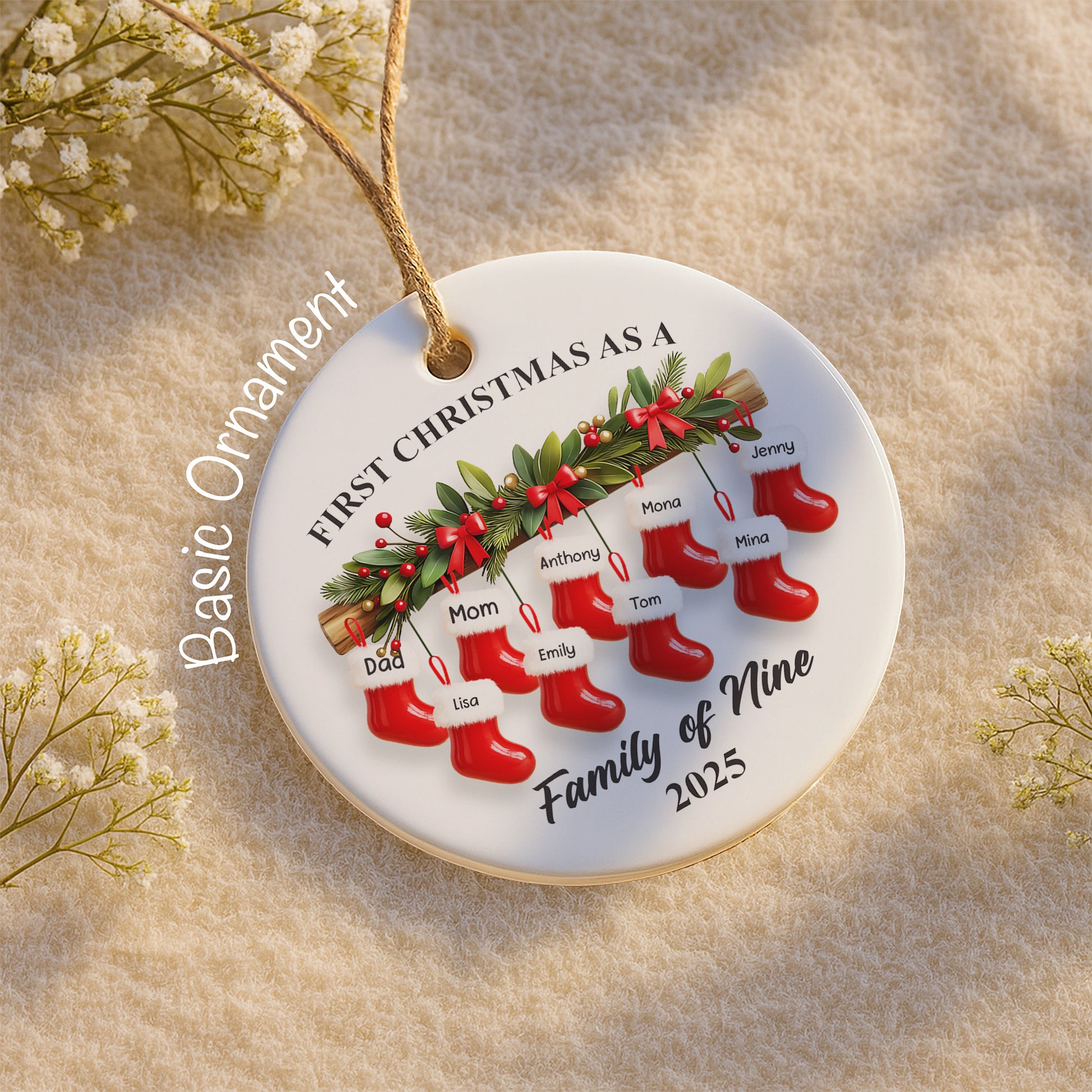 First Christmas As A Family of Nine