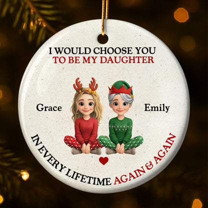 I Would Choose You To Be My Daughter, Christmas Outfits