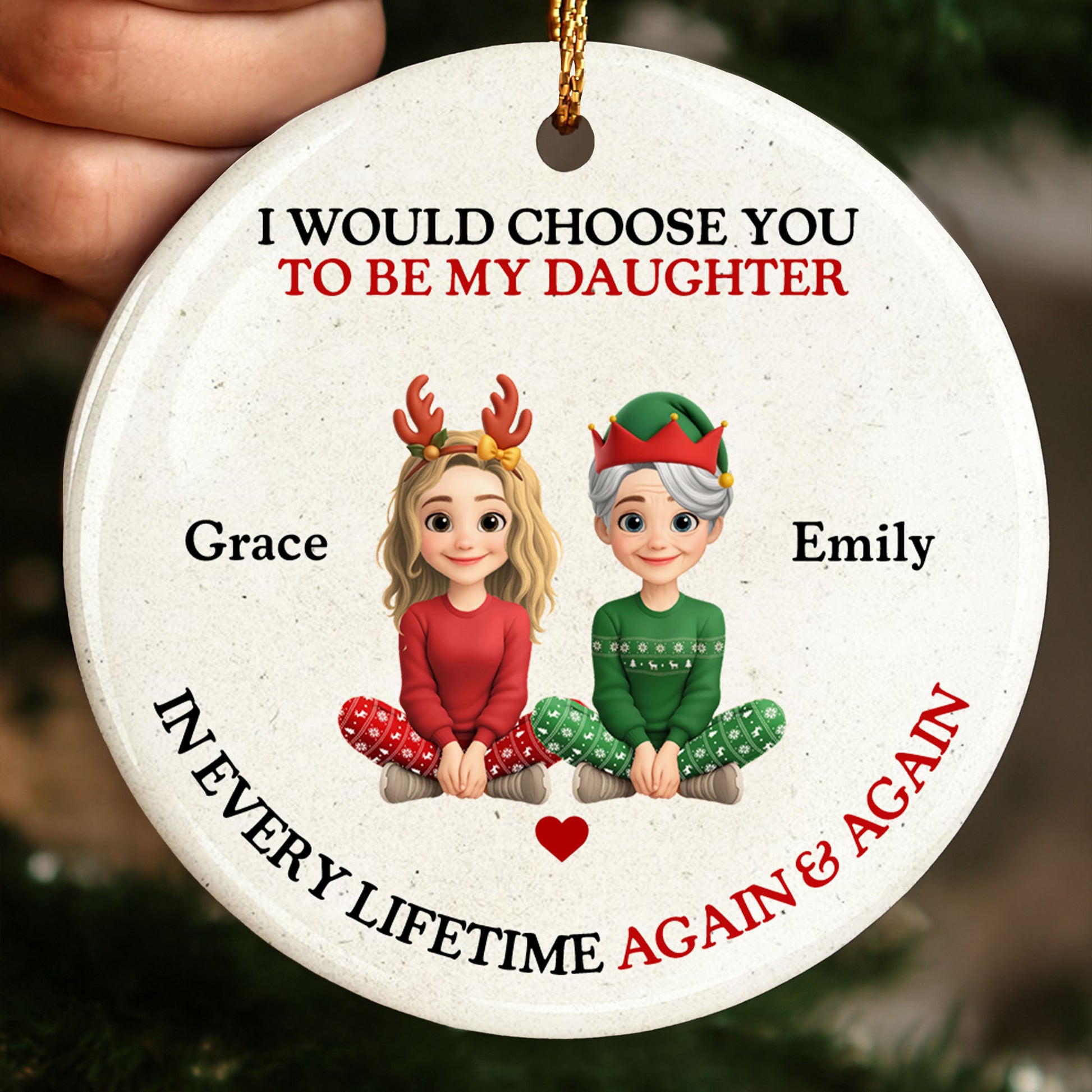 I Would Choose You To Be My Daughter, Christmas Outfits