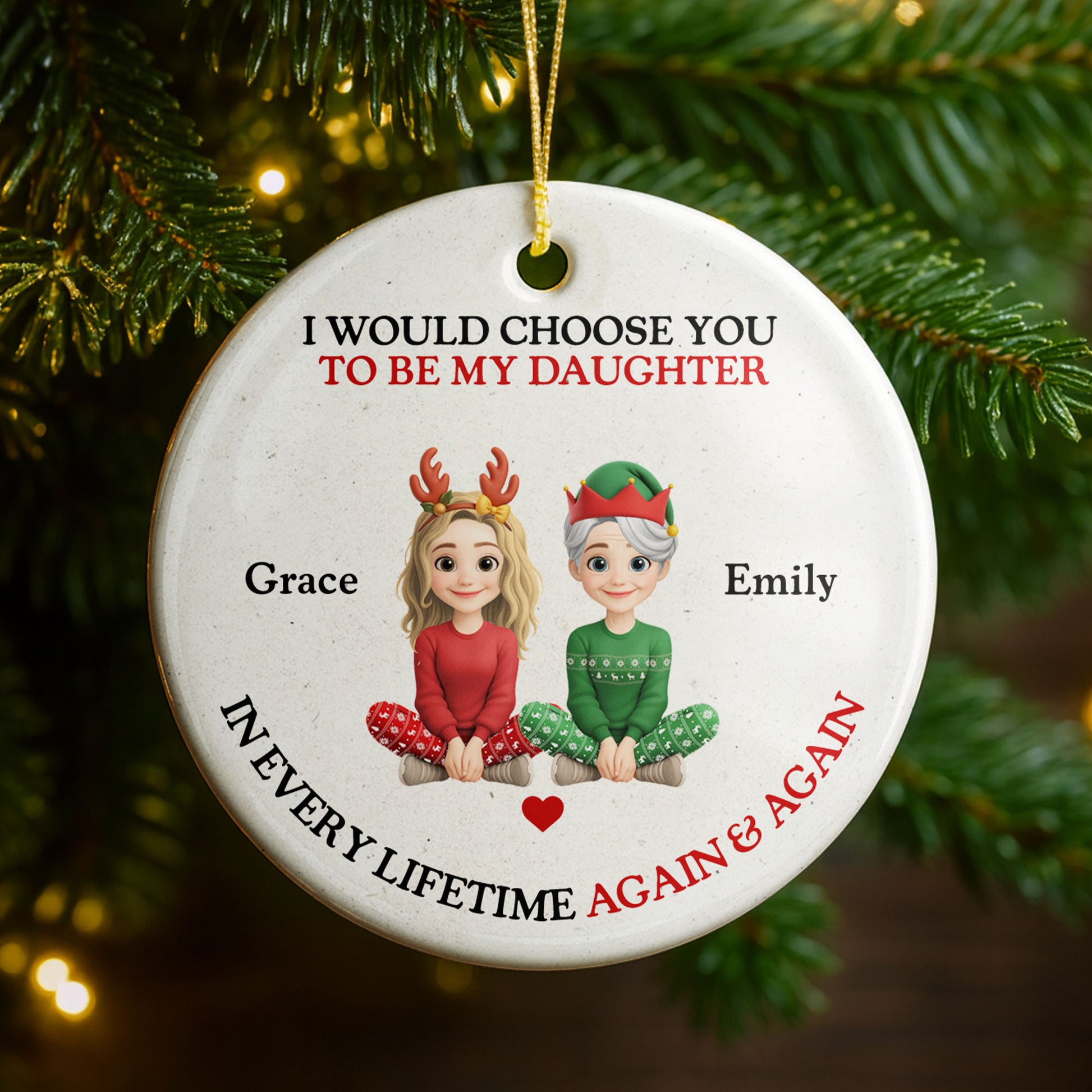 I Would Choose You To Be My Daughter, Christmas Outfits