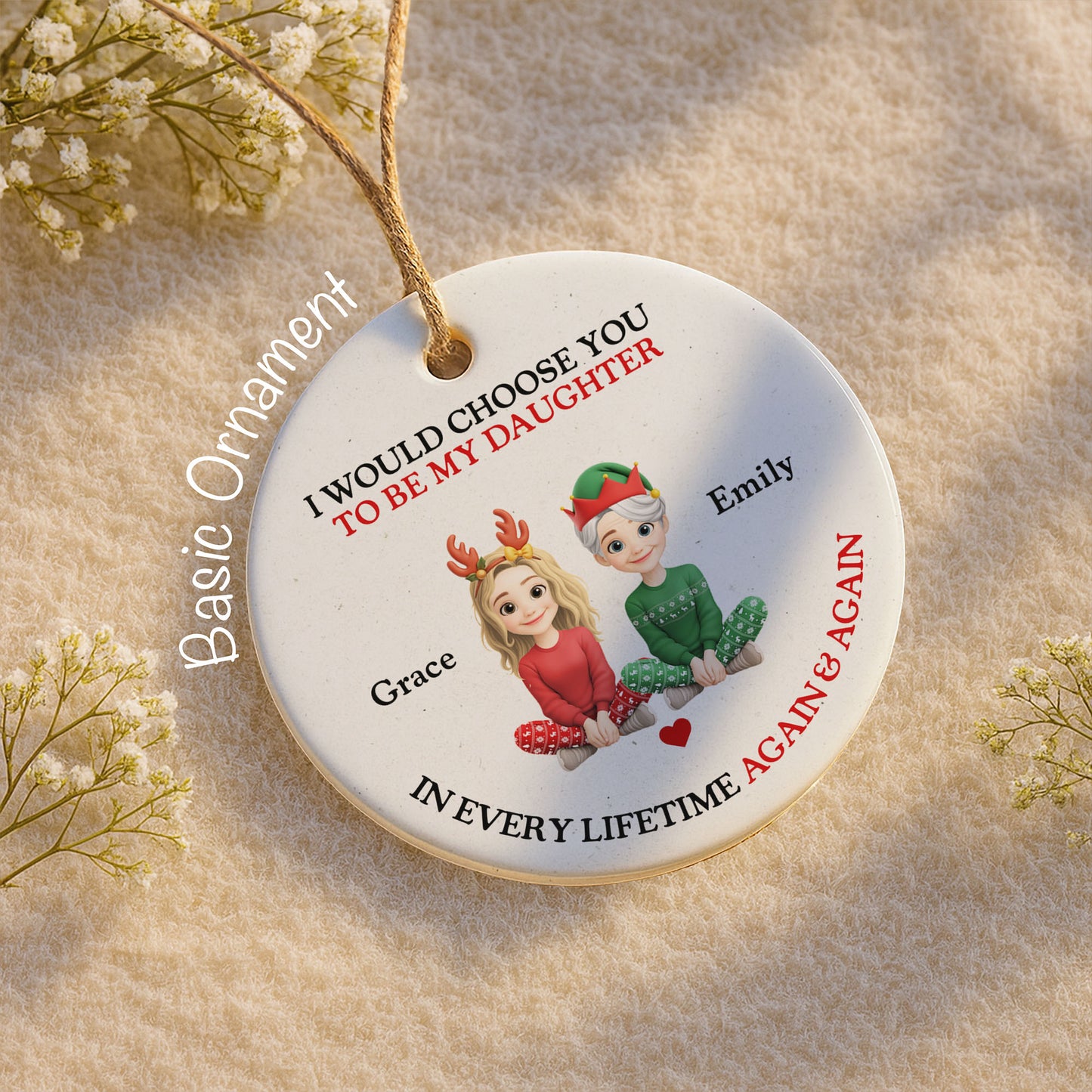 I Would Choose You To Be My Daughter, Christmas Outfits