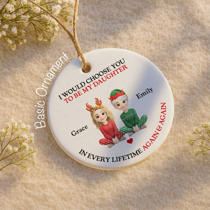 I Would Choose You To Be My Daughter, Christmas Outfits