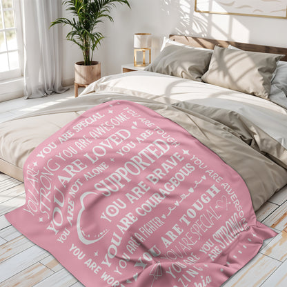 You Are Special And Strong, Inspirational Messages With Hearts