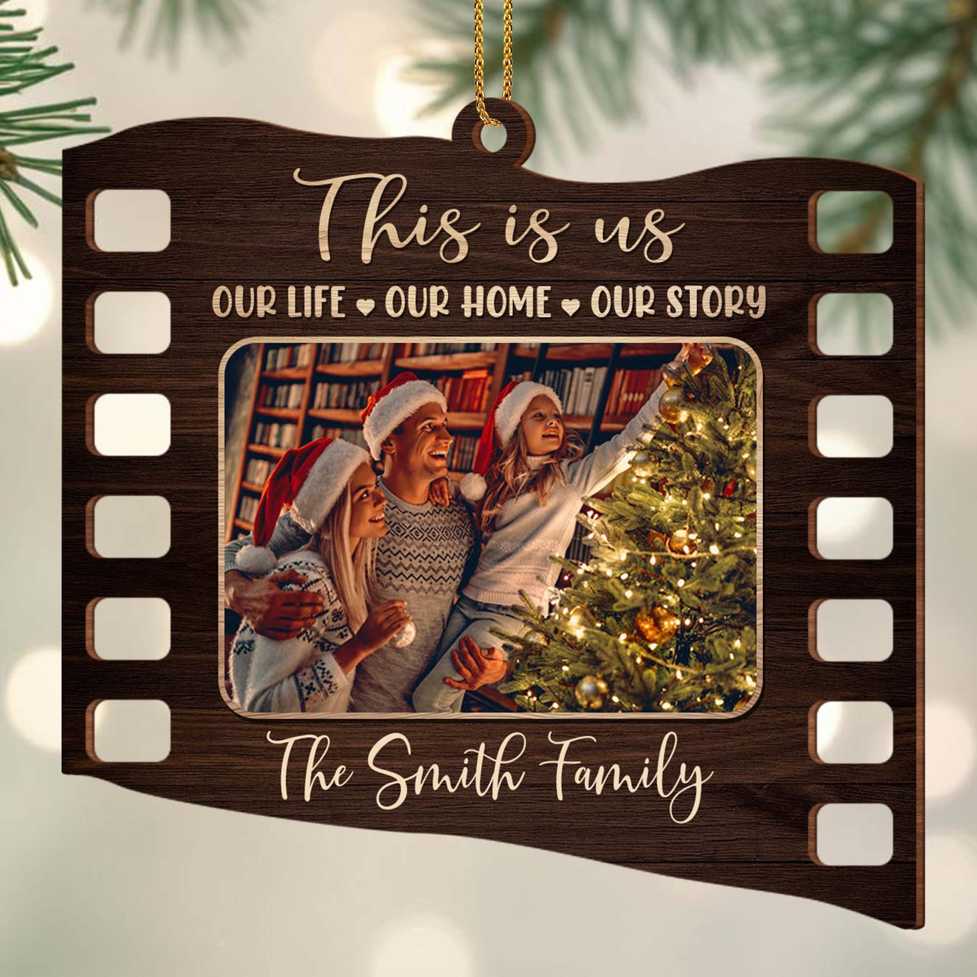 This Is Us, Our Life, Our Home, Our Story, Family Photo Film Strip