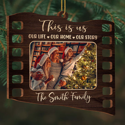This Is Us, Our Life, Our Home, Our Story, Family Photo Film Strip