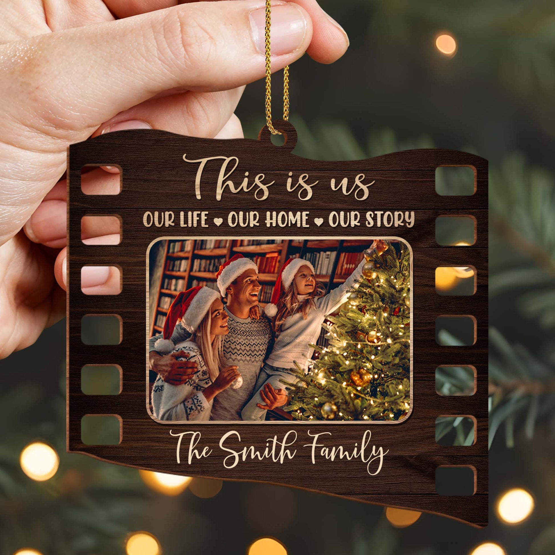 This Is Us, Our Life, Our Home, Our Story, Family Photo Film Strip