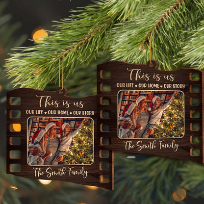 This Is Us, Our Life, Our Home, Our Story, Family Photo Film Strip