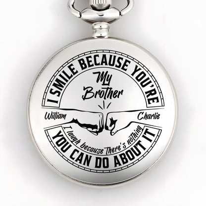 I Smile Because You're My Brother, Handshake Design