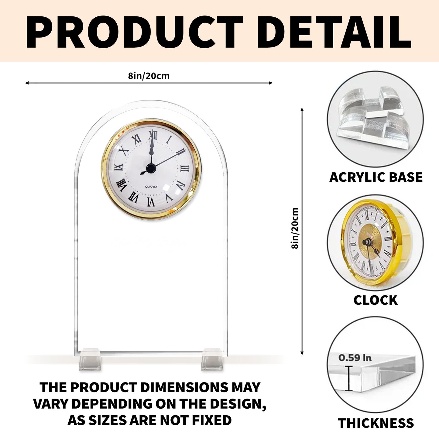 Together We Shared A Child's World, Sentimental Clock With Leaves