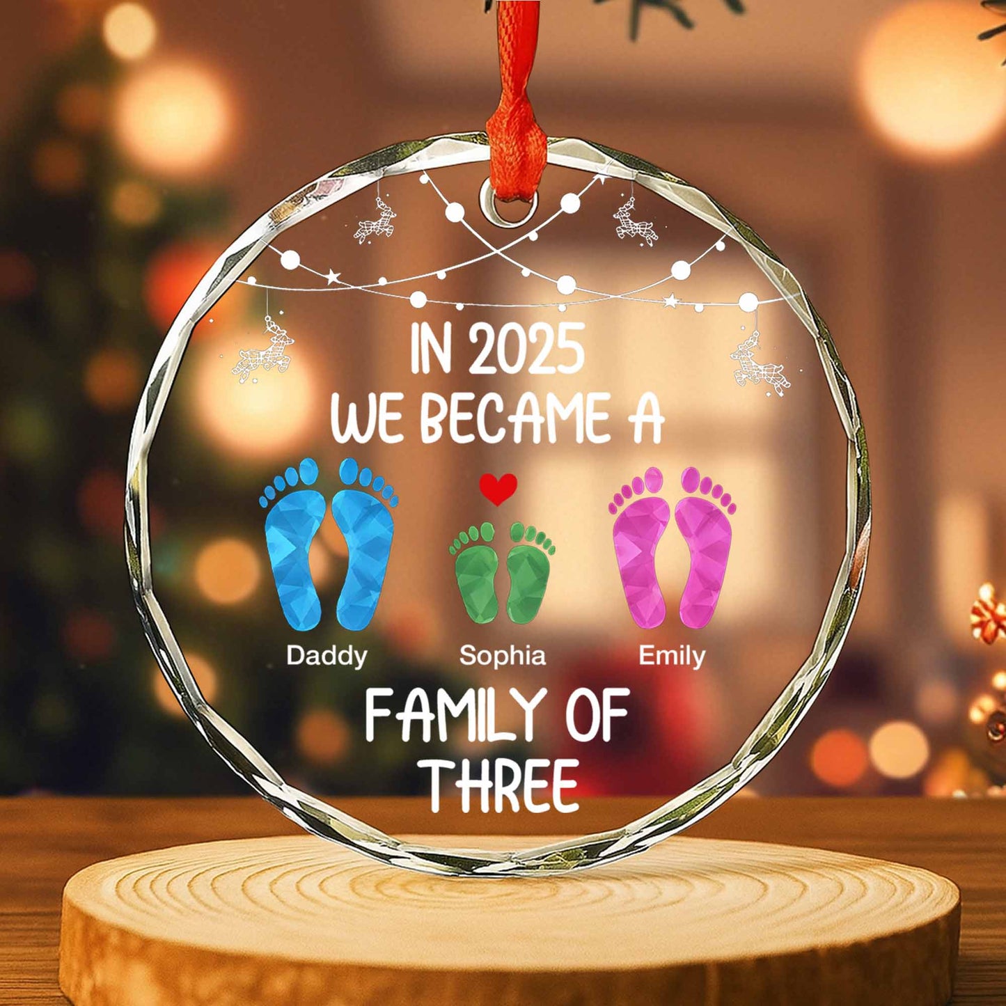 We Became A Family Of Three, Baby Footprints