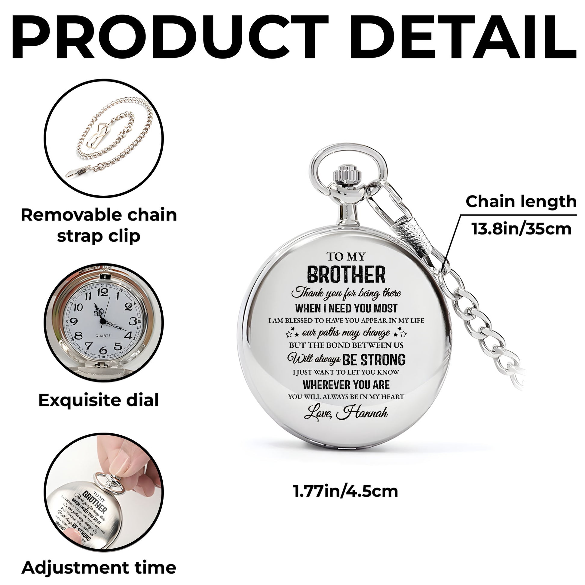 To My Brother, Thank You For Being There