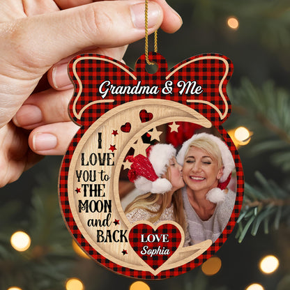 I Love You To The Moon and Back, Hearts and Moon Design