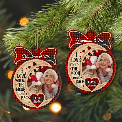 I Love You To The Moon and Back, Hearts and Moon Design