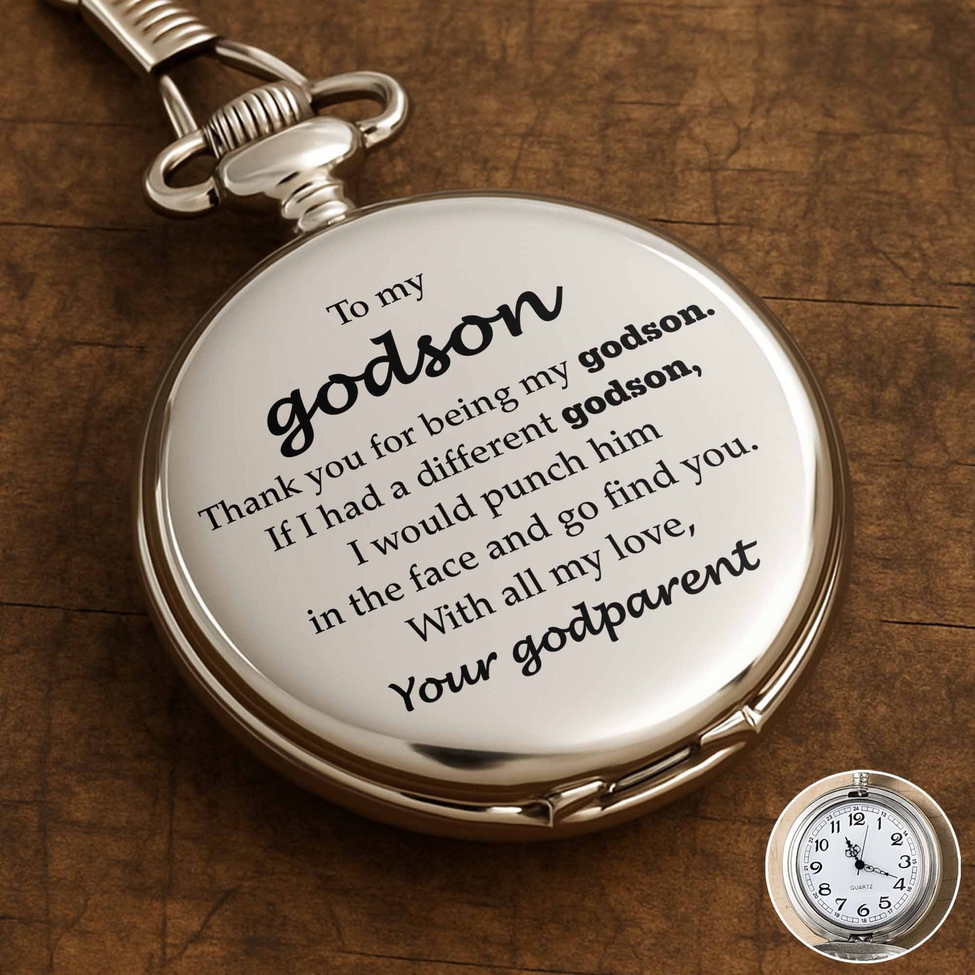 To My Godson, Thank You For Being My Godson