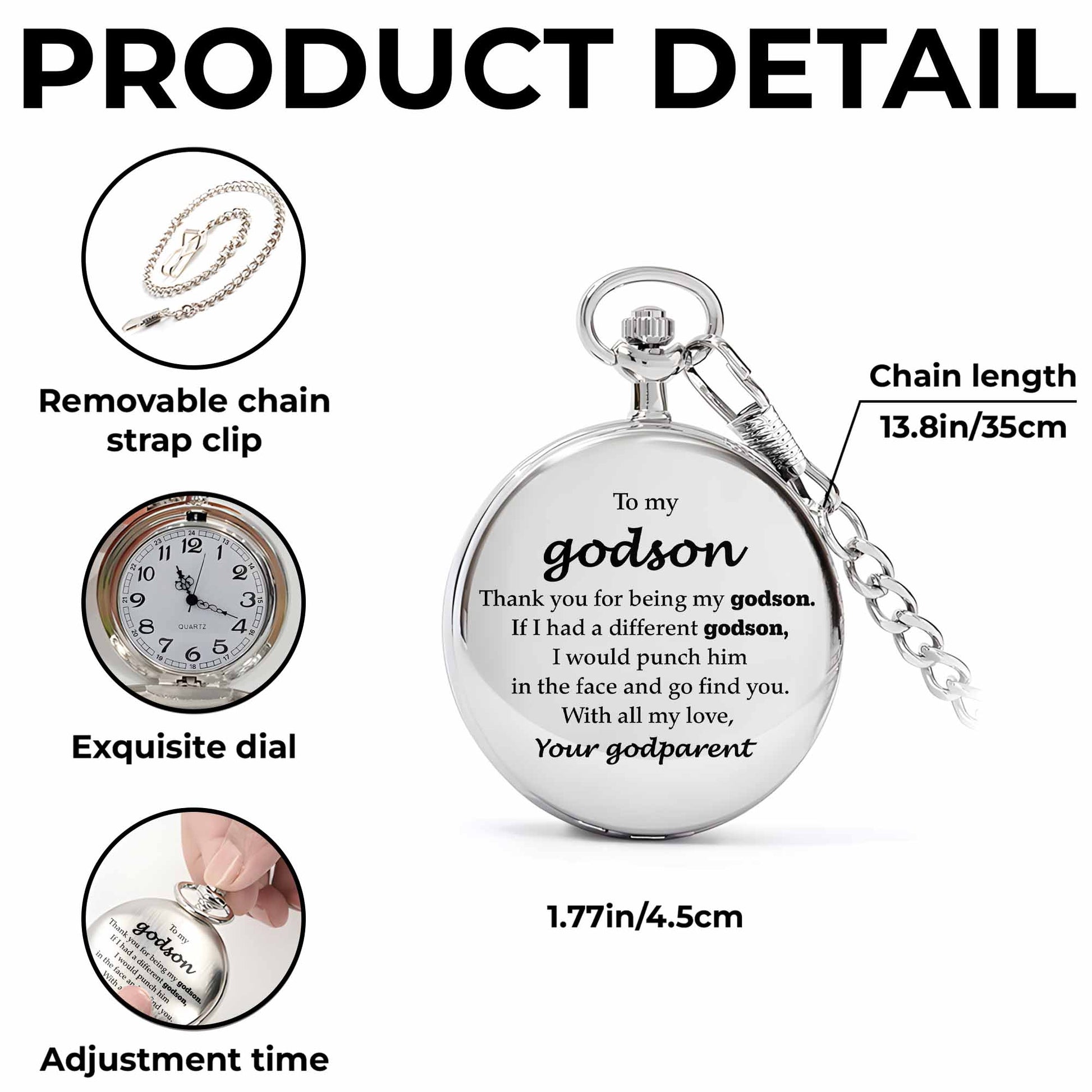 To My Godson, Thank You For Being My Godson