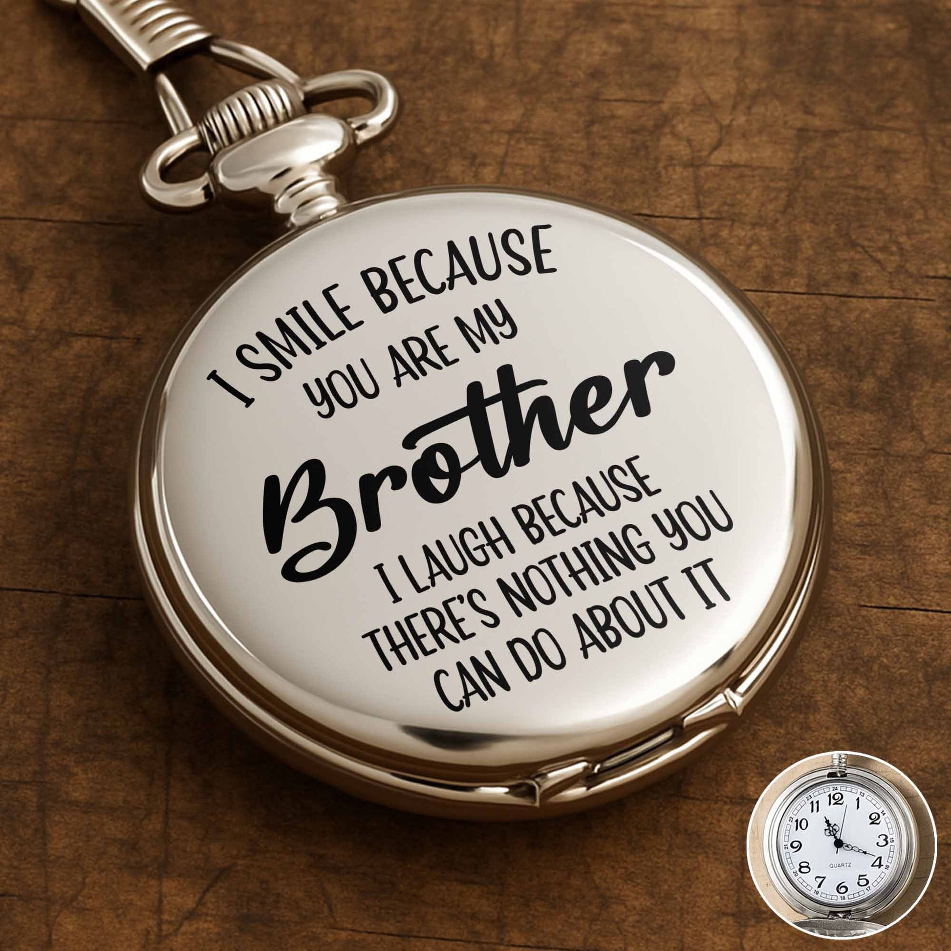 I Smile Because You Are My Brother, Perfect Sibling Day Gift