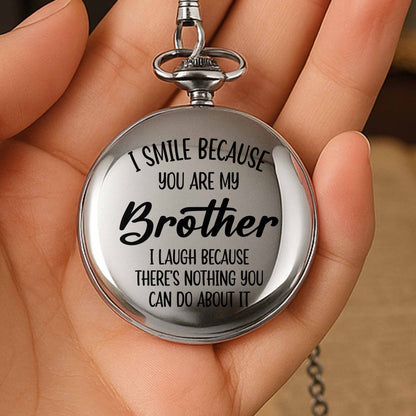 I Smile Because You Are My Brother, Perfect Sibling Day Gift