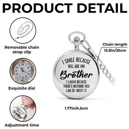 I Smile Because You Are My Brother, Perfect Sibling Day Gift