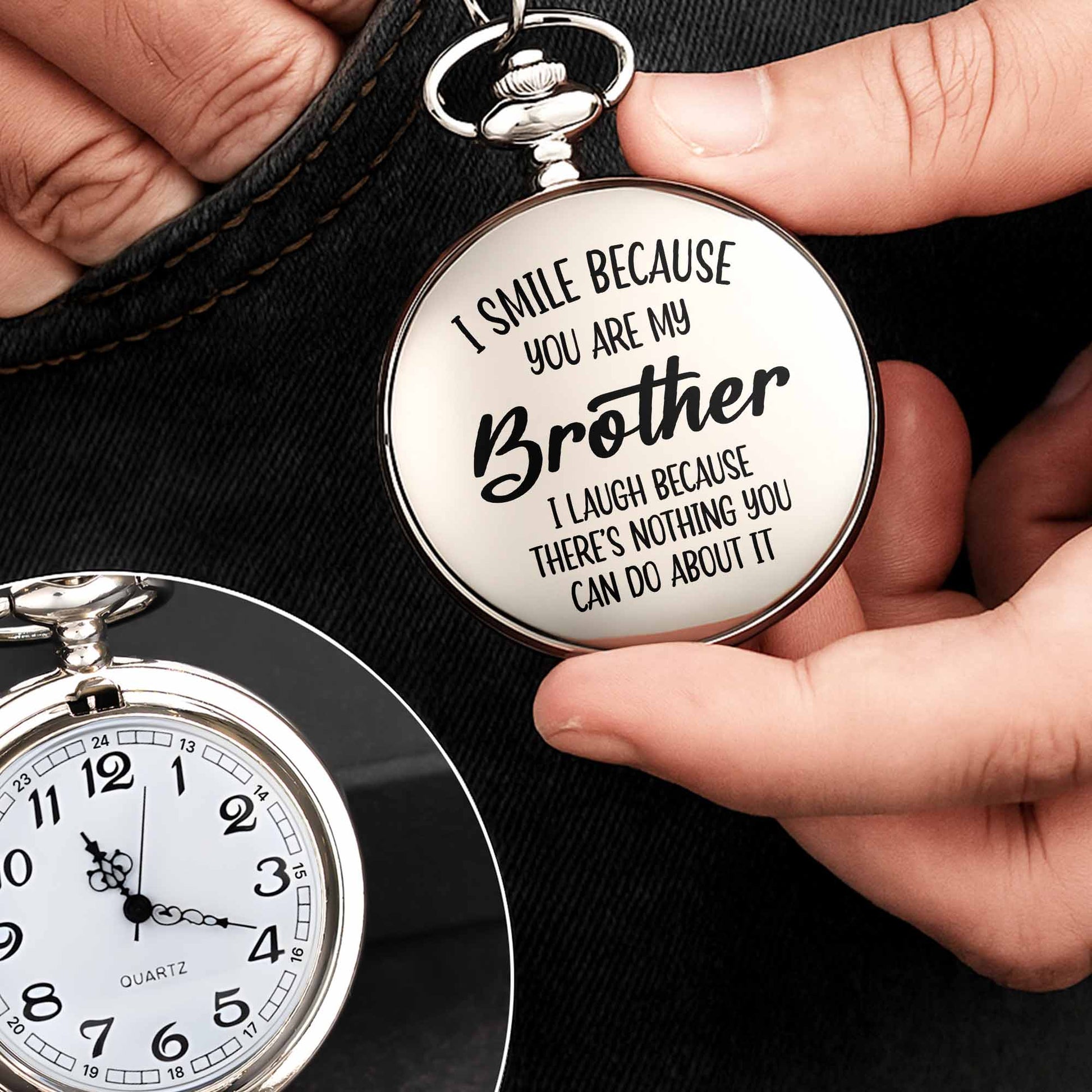 I Smile Because You Are My Brother, Perfect Sibling Day Gift