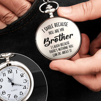 I Smile Because You Are My Brother, Perfect Sibling Day Gift