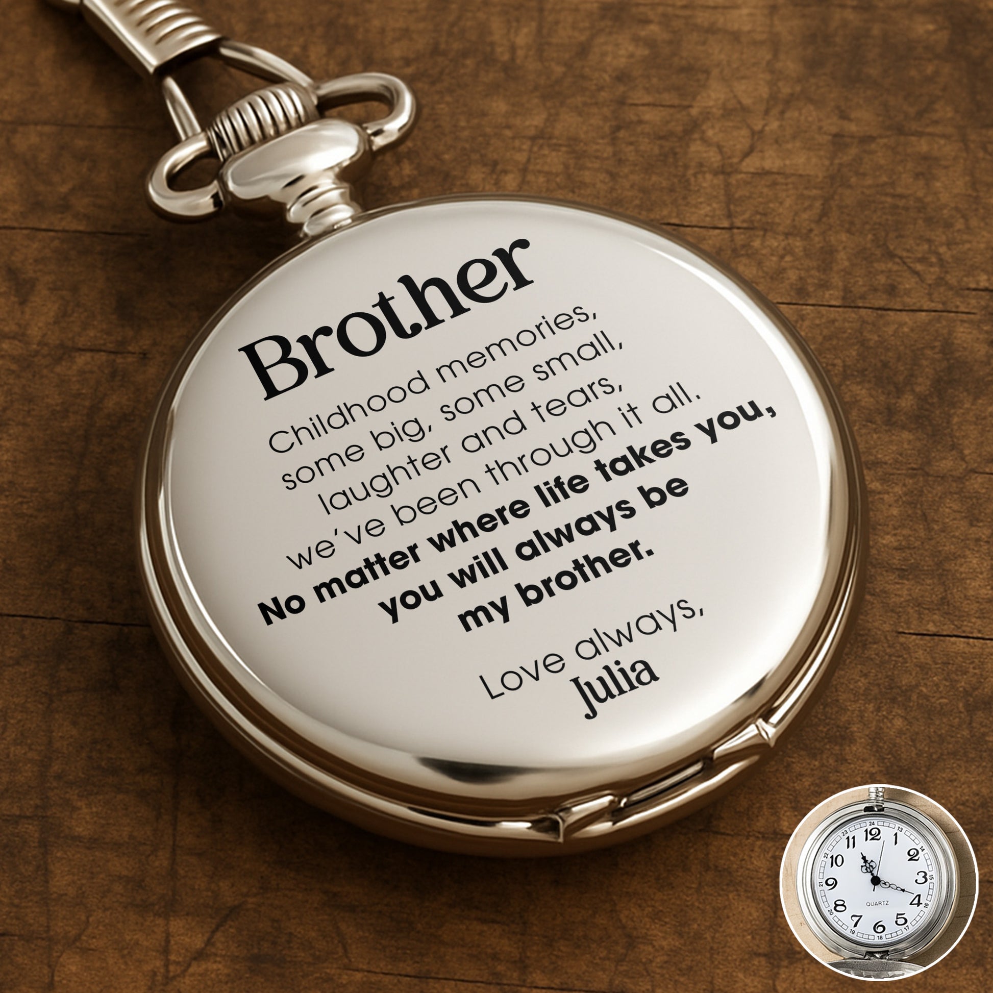 Childhood Memories And Laughter, Pocket Watch