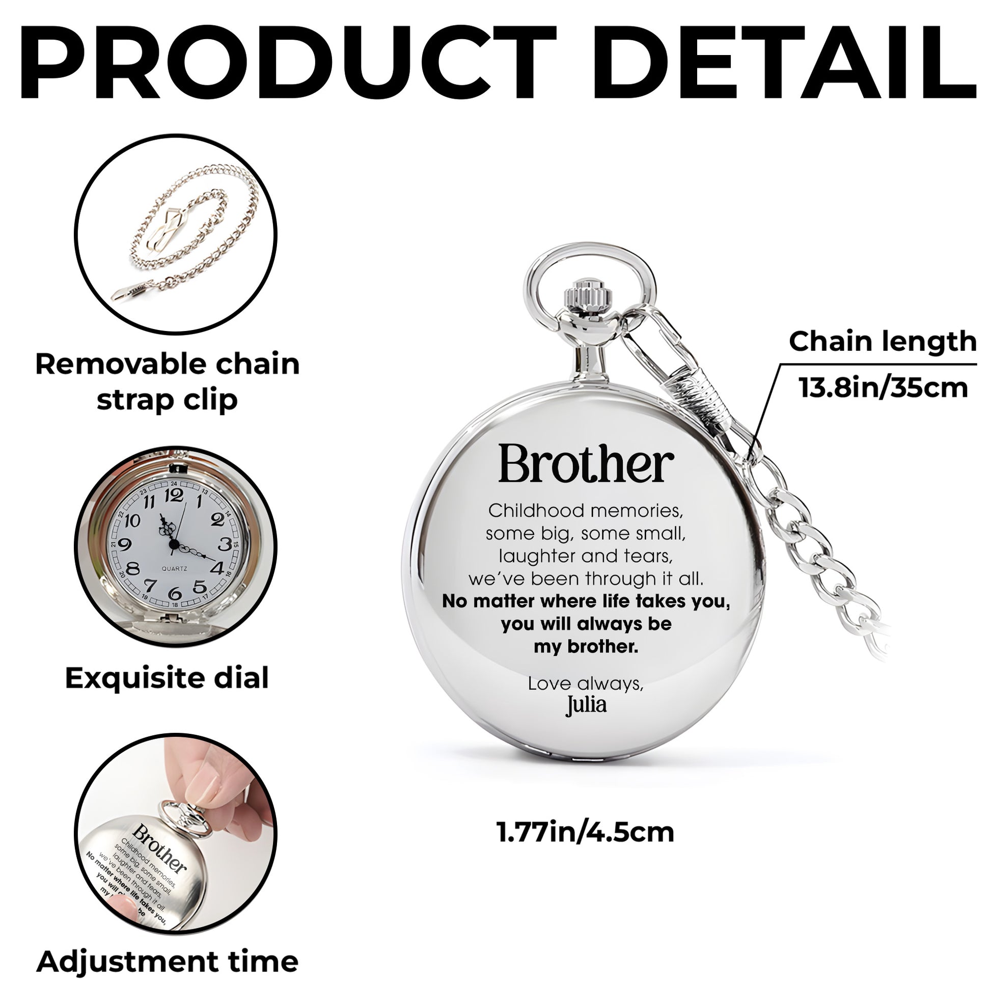 Childhood Memories And Laughter, Pocket Watch